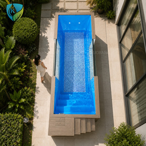 <span class=keywords><strong>Piscine</strong></span> en fibre de verre pour hôtels, <span class=keywords><strong>piscine</strong></span> hors sol pour hôtel, villa, jardin, usage commercial - Product Image 2