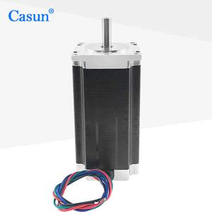 Casun 2 fasi <span class=keywords><strong>nema</strong></span> 23 lunghezza 100 millimetri DC motore passo a passo ibrido per la macchina con CE ha approvato - Product Image 1