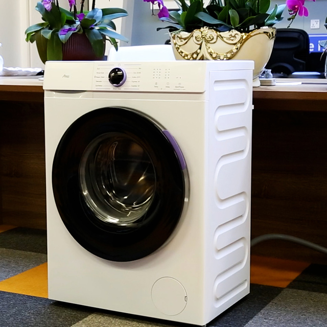 10kg Fully Automatic Front Load Washing Machine | Energy Saving Quiet | Smart Inverter | Home & Laundry Use (110V/220V)