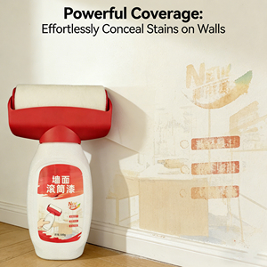 Peinture de réparation murale acrylique Bunkerway BKW GTQ001, revêtement liquide blanc, élimination des taches, grand rouleau pour <span class=keywords><strong>auto</strong></span>-peinture - Product Image 5