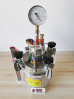 Compteur d'air de laboratoire pour béton et ciment Compteur d'entraînement d'air Type de manomètre