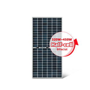 Paneles Solares de Alta Calidad al Mejor Precio por Vatímetro, 335W 435W 455W, Paneles Solares Bifaciales, Precio por Vatímetro 435W-455W, Mejor Precio por Vatímetro - Product Image 1