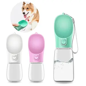 2023 Pet Dog bottiglia d'acqua portatile all'aperto Pet Dog Feeder ciotole per gatti cani Dispenser da viaggio alimentatore prodotto per animali domestici