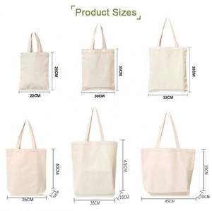 Sac de shopping réutilisable écologique, sac fourre-tout en toile de coton, sac en toile imprimé avec logo personnalisé - Product Image 3