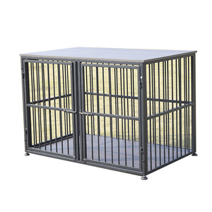 Moderna y <span class=keywords><strong>Grande</strong></span> Casa/Caseta <span class=keywords><strong>para</strong></span> Perros de Madera y Metal, Resistente al Viento, <span class=keywords><strong>para</strong></span> Interiores/Exteriores, Jaula <span class=keywords><strong>para</strong></span> Mascotas a Precio Económico - Product Image 1