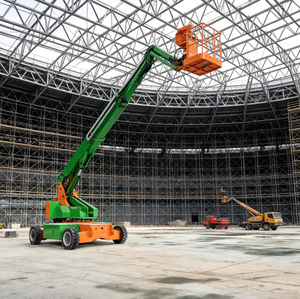 हाइड्रोलिक इलेक्ट्रिक घुमावदार आर्म लिफ्टिंग प्लेटफॉर्म 22 मीटर मोबाइल स्व-चालित औद्योगिक बूम लिफ्ट बाहरी निर्माण कार्यों के लिए - Product Image 6