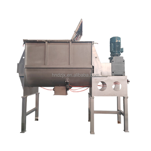 Dzjx 60 Cubic Ft 500 Lít Tốc Độ Thấp Ngang Ribbon Máy Xay Sinh Tố Hai-Trục Ribbon Mixer - Product Image 6