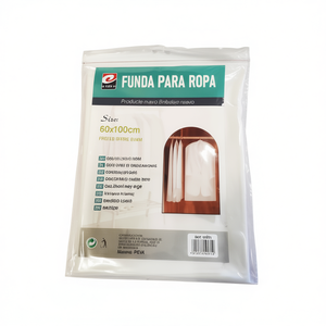 Protezione per abiti Erpsl 60x100 cm con bordo senza cerniera per riporre gli abiti nell'armadio - Product Image 1