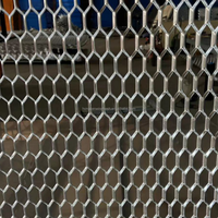Panneau en maille d'aluminium décoratif pour écran de sécurité