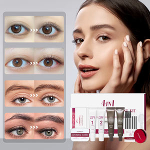 Lifting de Pestañas No Irritante 4 en 1, Lifting de Pestañas y Cejas, Tinte de Cejas, Crema Removedora de Larga Duración, 3 Colores, 3 Aromas, DIY en Casa - Product Image 4