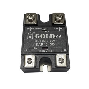 金色SAP4050D固态继电器直流控制，用于玻璃机械零件的交流220V，型号为4050D 4060D 4080D 4010 - Product Image 3