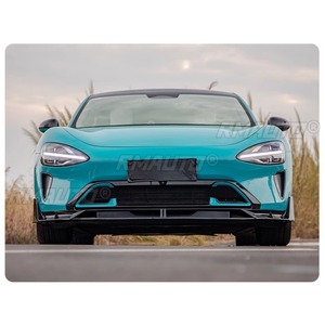 For Xiaomi SU7 Exterior Accessories <b>Car</b> Front Bumper Lip Splitter <b>Diffuser</b> Spoiler Bumper Guard Protector Bumper Apron Body Kit - Product Image 4