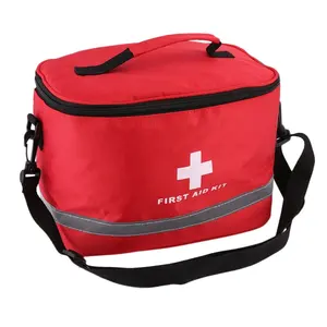 Oripower Outdoor First Aid Kit Sports Camping Bag Home Medical Emergency Survival Package Red Strip Bag