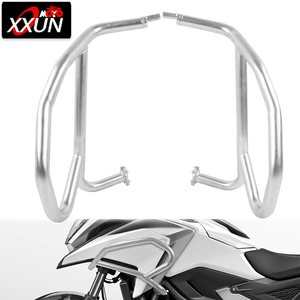 XXUN Crash Bar del motociclo protezione del motore telaio di protezione caduta paraurti per <span class=keywords><strong>Honda</strong></span> <span class=keywords><strong>NC750</strong></span> / DCT 2021 2022 2023 2024 - Product Image 1