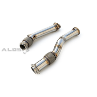 Collecteur d'échappement droit SS304 pour BMW F97 X3M F98 X4M S58 3.0T 2019-2023 – Amélioration du son et de la puissance de l'échappement automobile