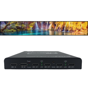 Processeur multi-ordinateurs de qualité industrielle 4K60 avec FPGA 45 nm, <span class=keywords><strong>protection</strong></span> ESD 16 KV pour projection multi-canaux ultra-<span class=keywords><strong>HD</strong></span> sur ordinateur de bureau - Product Image 1