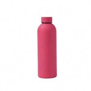 Nouveau produit de haute qualité Logo personnalisé Boissons sans Bpa Bouteille d'eau de sport isolée en acier inoxydable de 500ml - Product Image 1