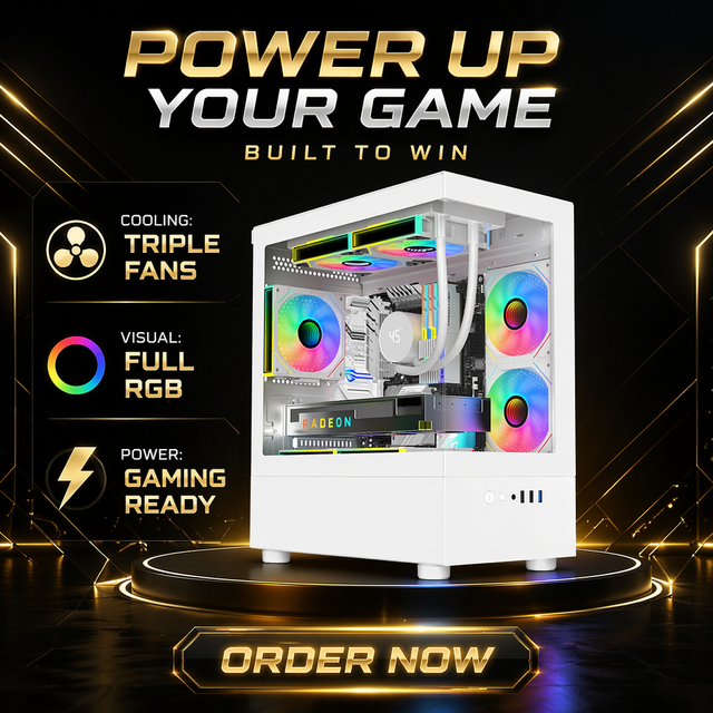 Mid Tower Cabinet Pc Gaming Desktop Mini Itx case Computer Games Micro-ATX Computer case
