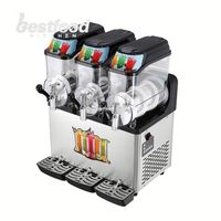 Máquina de Granizados OULI de 3 Tanques y 36L, Comercial, para Bebidas Congeladas, 220V