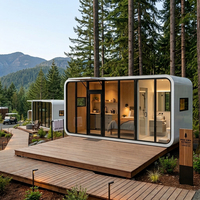 Maisonnette modulaire de luxe moderne Scenic View Pod House Garden Holiday Pod Eco Pod Cabin Camping Pod Mobile Pod House