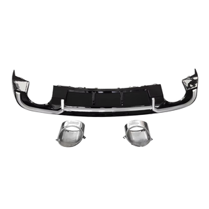 Difusor Trasero Estilo KB con Tubo de Escape para RS3, Compatible con <span class=keywords><strong>A3</strong></span> S3 Versión Sedán y Hatchback Sin <span class=keywords><strong>S</strong></span>-<span class=keywords><strong>line</strong></span> <span class=keywords><strong>2017</strong></span> 2018 2019 - Product Image 1