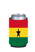Manchon isolant réutilisable en néoprène avec drapeau des Bermudes, idéal pour canettes de bière ou de cola glacé, pour boissons froides