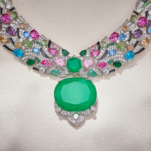 <span class=keywords><strong>Collana</strong></span> di <span class=keywords><strong>Gioielli</strong></span> da Sposa Vintage di Alta Gamma con Ciondolo <span class=keywords><strong>Rubino</strong></span> Colorato di Grandi Carati, Catena per Abito da Sera, Splendida e Vistosa - Product Image 3