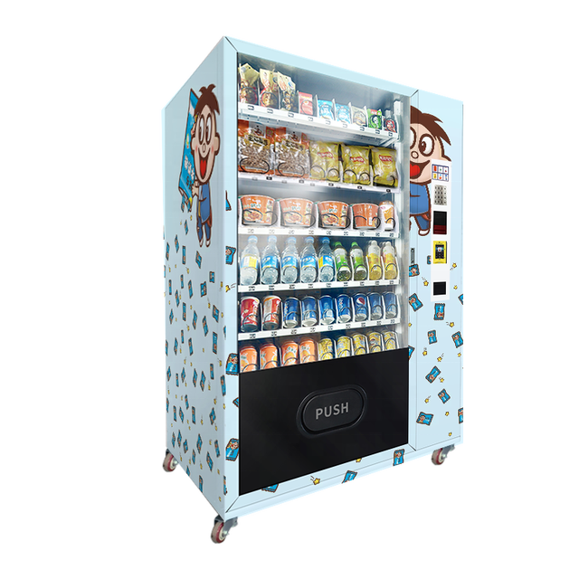 Keypad Vending Machine for Snack and Drinks Machine Vending Food Beverage Combo on Sale
