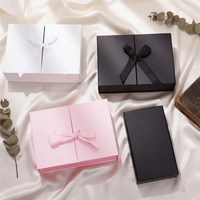 Maßgefertigte Umweltfreundliche Recycelte Magnetische Zweiteilige Seitlich Öffnende Doppeltür-Geschenkverpackung Faltbare Schuhbox mit Prägung