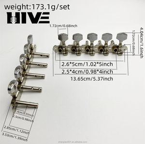 ขายส่งจากโรงงานโดยตรง คุณภาพสูง 5R5Ldiplopore  ลูกบิดปรับเสียงกีตาร์ สำหรับกีตาร์โฟล์คและคลาสสิก - Product Image 2