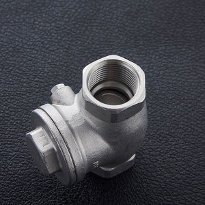 Industrial Horizontal Internal Female Thread 304 Stainless Steel Swing One Way <strong>Check</strong> <strong>Valve</strong> - Product Image 5