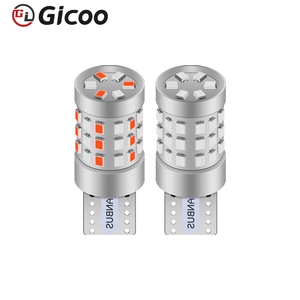 Bombillas LED GICOO T10 W5W 12V de Doble Color, Canbus Sin Errores, Luces Interiores para Auto W5W 2016, Luz de Lectura LED 42smd para Auto - Product Image 2