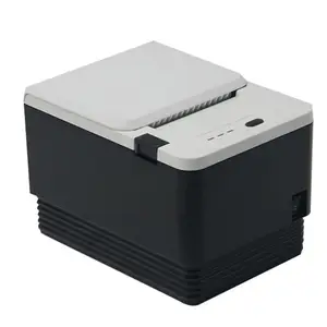 Impressora térmica portátil de alta velocidade 80mm, operação multilíngue para caixa registradora ou recibos de cozinha para uso pos
