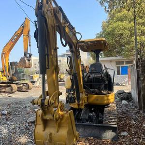 Mini-excavatrice sur chenilles Caterpillar Cat303e Cr de 3 tonnes, d'occasion, certifiée CE, compacte, pour travaux de construction. - Product Image 1