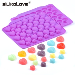 Hot Sale DIY Gummy Heart Shape <strong>Jelly</strong> <strong>Mold</strong> for Wedding Cake Decorating Couple Sweet Gift - Product Image 1