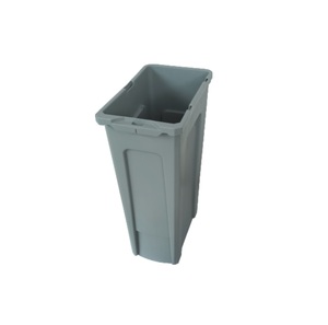 Bidone della spazzatura commerciale all'aperto ventilato sottile Jim bidone della spazzatura - Product Image 2