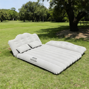 Надувной туристический матрас для кемпинга на 3 сезона, легко складывающийся, утолщенный, с функцией массажа, современный дизайн - Product Image 2