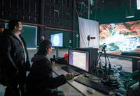 Pantalla LED Modular 8K para Cine Interior 3D de 7680Hz, Estudio de Grabación de Películas Virtuales Inmersivas, Fondo para Eventos
