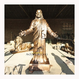 Nổi tiếng trang trí nội thất đúc tang Christ hình Brass Jesus tượng để bán - Product Image 5