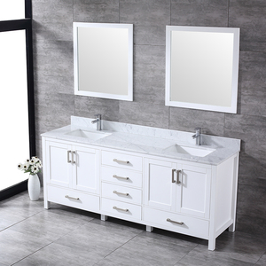 80 inch plywood Modern High-End Eco-Friendly Bathroom Vanity Ceramic Basin Water Resistant Features for bathroom vanity - Product Image 5