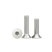 Produsen Pengikat Xinchi Menyediakan Sekrup Kepala Datar Hex Socket dari Baja Karbon dan Baja Tahan Karat DIN 7991 / ISO 10642