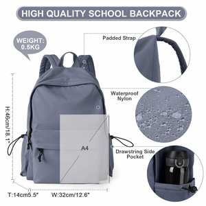 Lightweight Sturdy Daypack with Multiple Pockets Ergonomic Design for School Commuting Outdoor Activities Gifting - Product Image 3