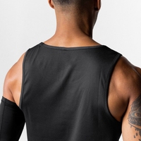 Camiseta sin Mangas para Hombre, Personalizable con Logotipo, 230 Gramos, Algodón Grueso, Térmica, Ecológica, Antibacteriana, Transpirable, para Fitness, de Secado Rápido