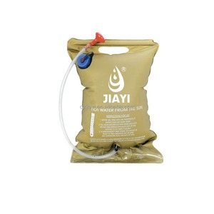 Échantillon Gratuit - Sac de Douche Portable Pliable Marron Tendance 10L pour Voyage ou Camping - Vente Chaude - Product Image 6