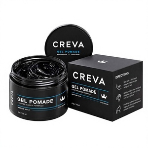 Pommade Gel en Gros pour Hommes 118ml – Pommade à Base d'Eau Tenue Moyenne Brillance Propre Usage Quotidien Fournitures de Barbier - Product Image 1