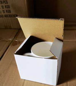 Tasses en céramique modernes personnalisables pour transfert thermique, écologiques, sans danger pour les aliments, cadeaux d'affaires - Product Image 4