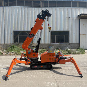 رافعة مجنزرة كهربائية صغيرة متنقلة 1 2 3 5 8 12 طن ذراع تلسكوبي بطارية محرك إيبا الهيدروليكية الصغيرة سعر رافعة عنكبوتية صغيرة - Product Image 4