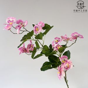 Artificial Pansies <b>Single</b> Branch Silk <b>Flowers</b> High Simulation Wedding Decorations Outdoor Use - Product Image 4