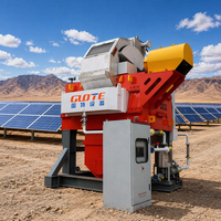 Séparateur magnétique humide pour la séparation de minerai de fer, champ magnétique élevé (14000GS), capacité de 1 à 200 t/h