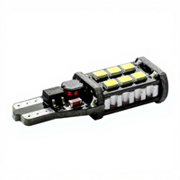 Ampoule LED CANBUS sans erreur Liwiny T15 W16W WY16W 15 SMD 2835 pour feux arrière de voiture, feux de freinage, feux de recul et clignotants